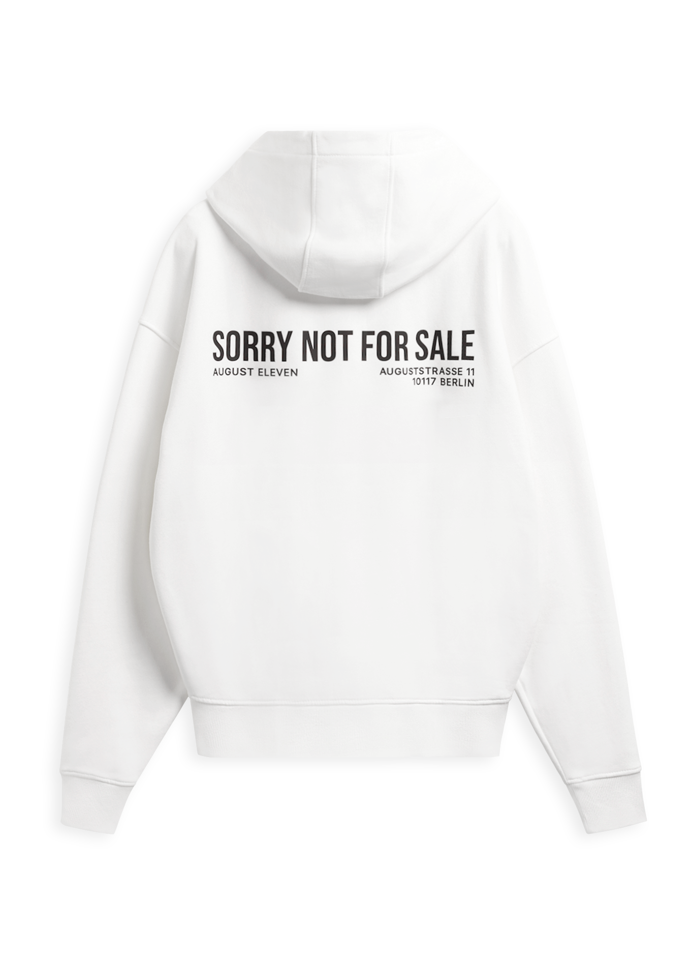 Sorry Not For Sale Zip Hoodie